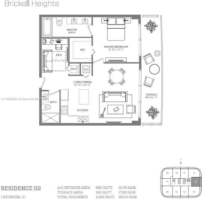 45 SW 9 st #1402 - Photo 7 of 19