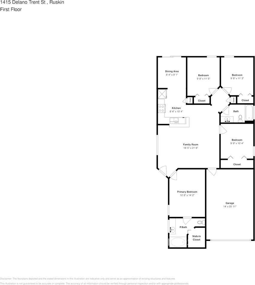 1415 Delano Trent St - Photo 2 of 14