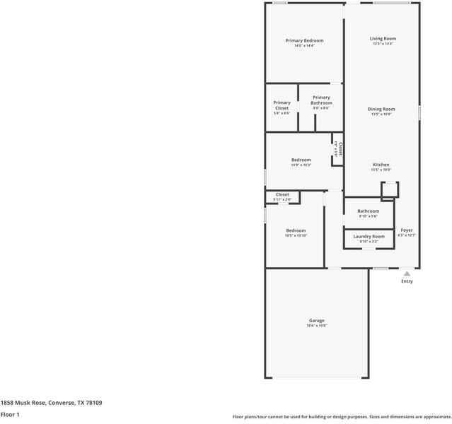 1858 Musk Rose - Photo 2 of 16