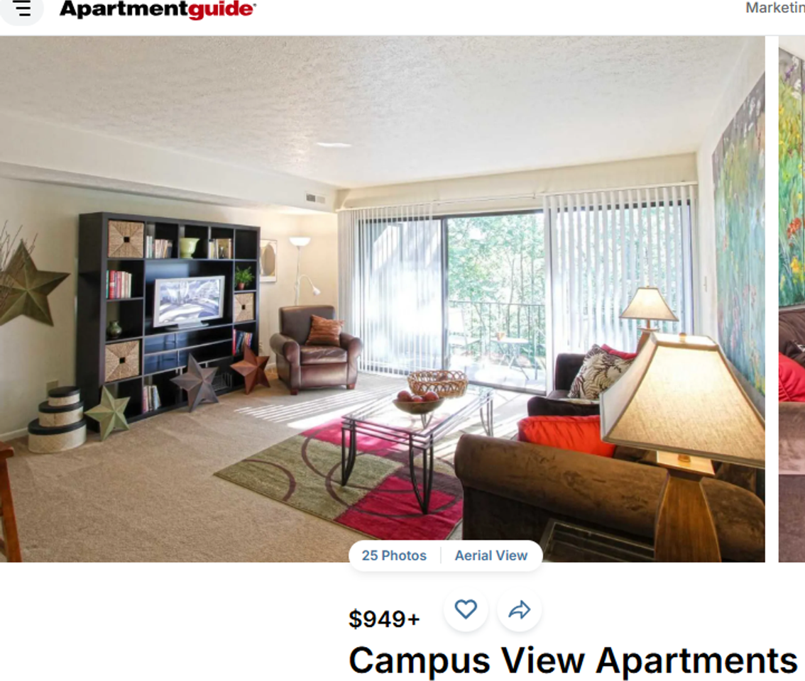 Campus View Apartments - Photo 3 of 4