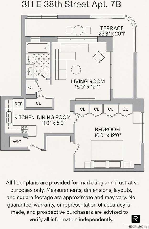 311 East 38th Street #7B - Photo 6 of 6