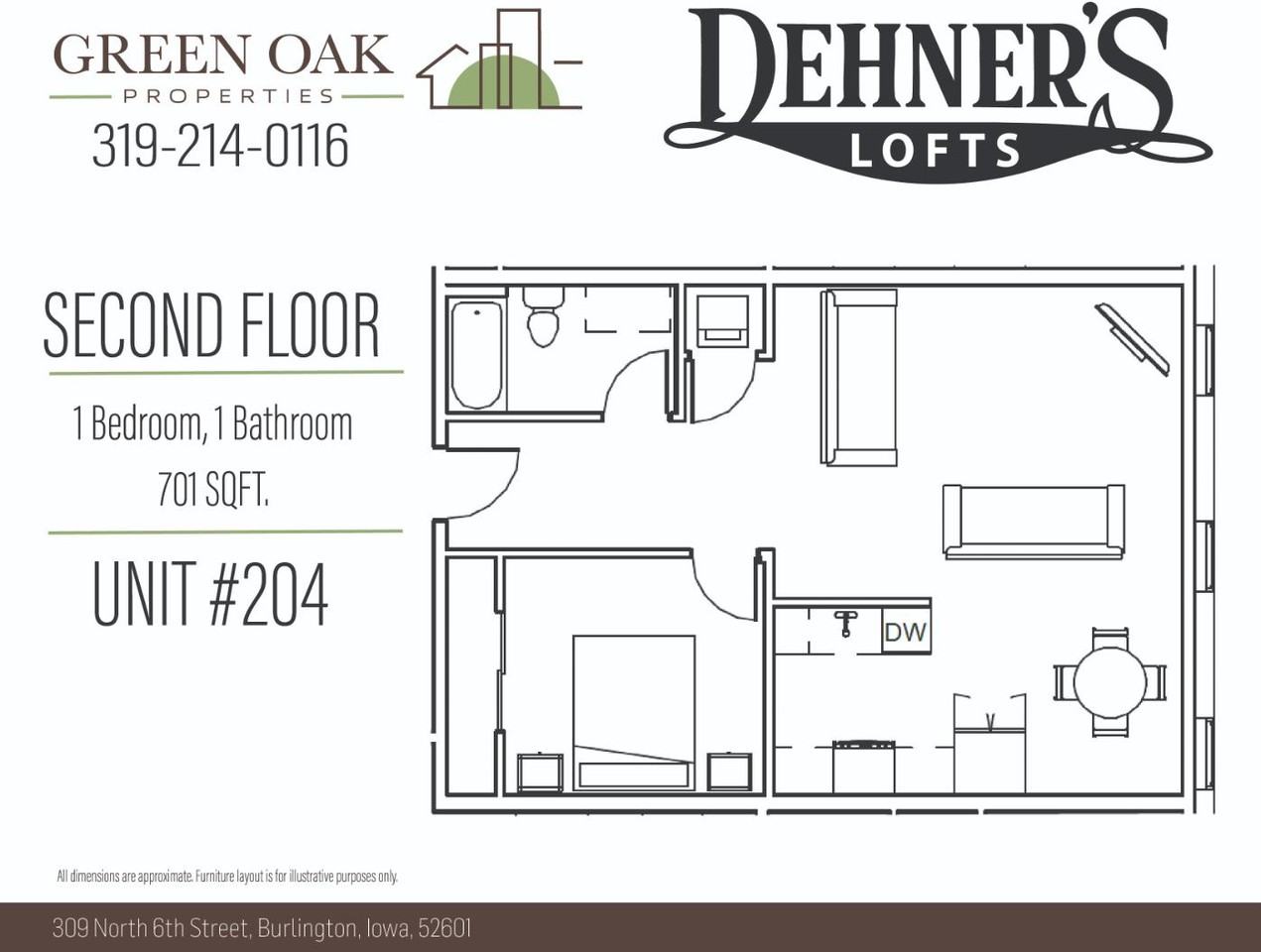 Dehner Lofts- Burlington, IA - Photo 6 of 15