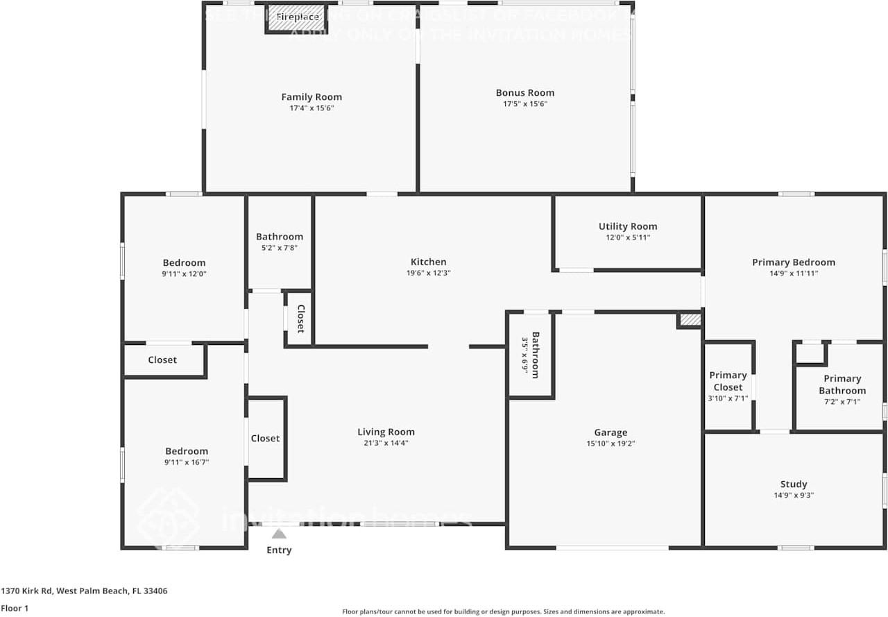 1370 Kirk Road - Photo 2 of 17