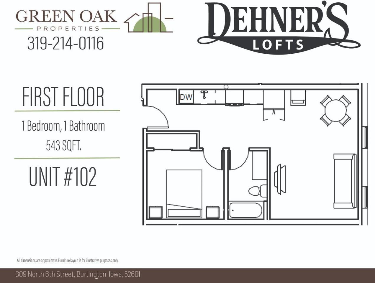 Dehner Lofts- Burlington, IA - Photo 4 of 15