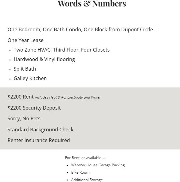 1718 P Street Northwest #304 - Photo 7 of 50