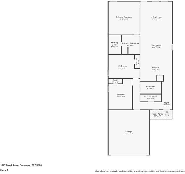 1842 Musk Rose - Photo 2 of 16