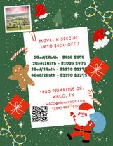 Live Comfortably, Live Spaciously, Live Affordably, Live Safely in Waco, TX - Photo 1 of 1