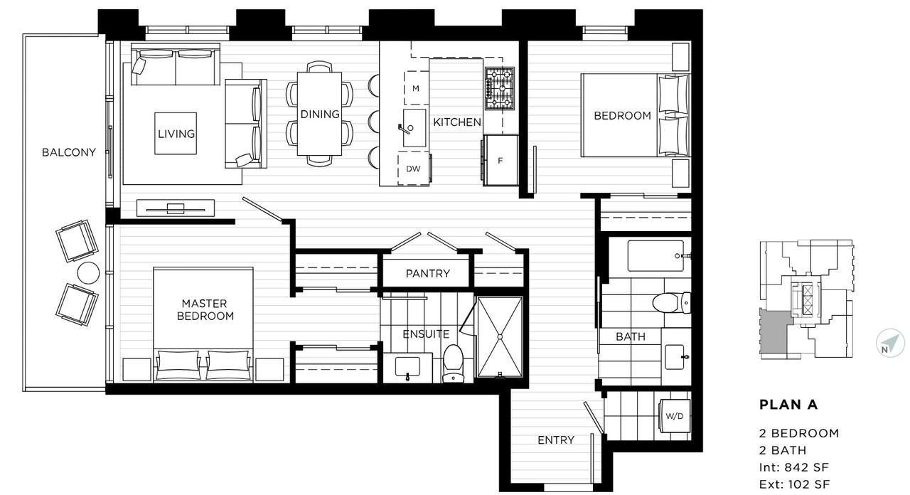 823 Carnarvon Street #2203 - Photo 2 of 12