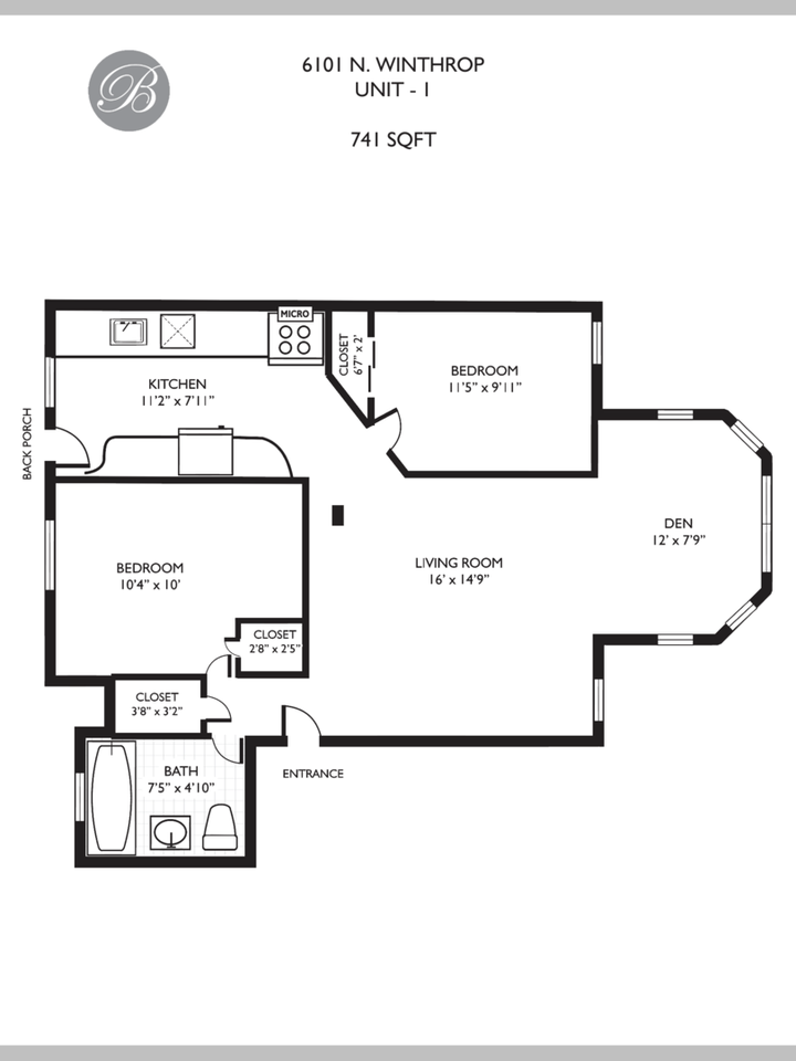 6101 North Winthrop Avenue #2 - Photo 5 of 7