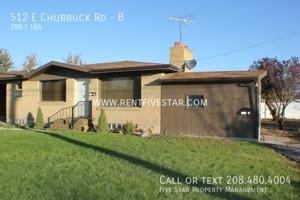 featured image of 512 East Chubbuck Road #B