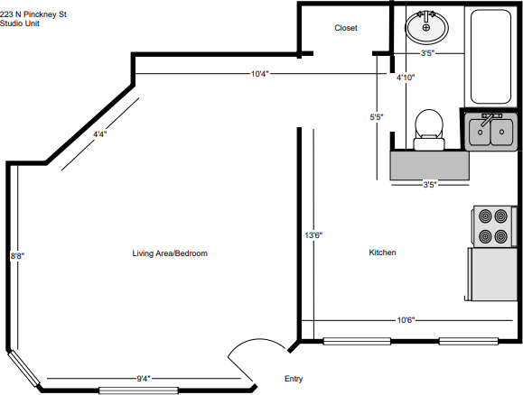 223 N Pinckney St #223 - Photo 2 of 12