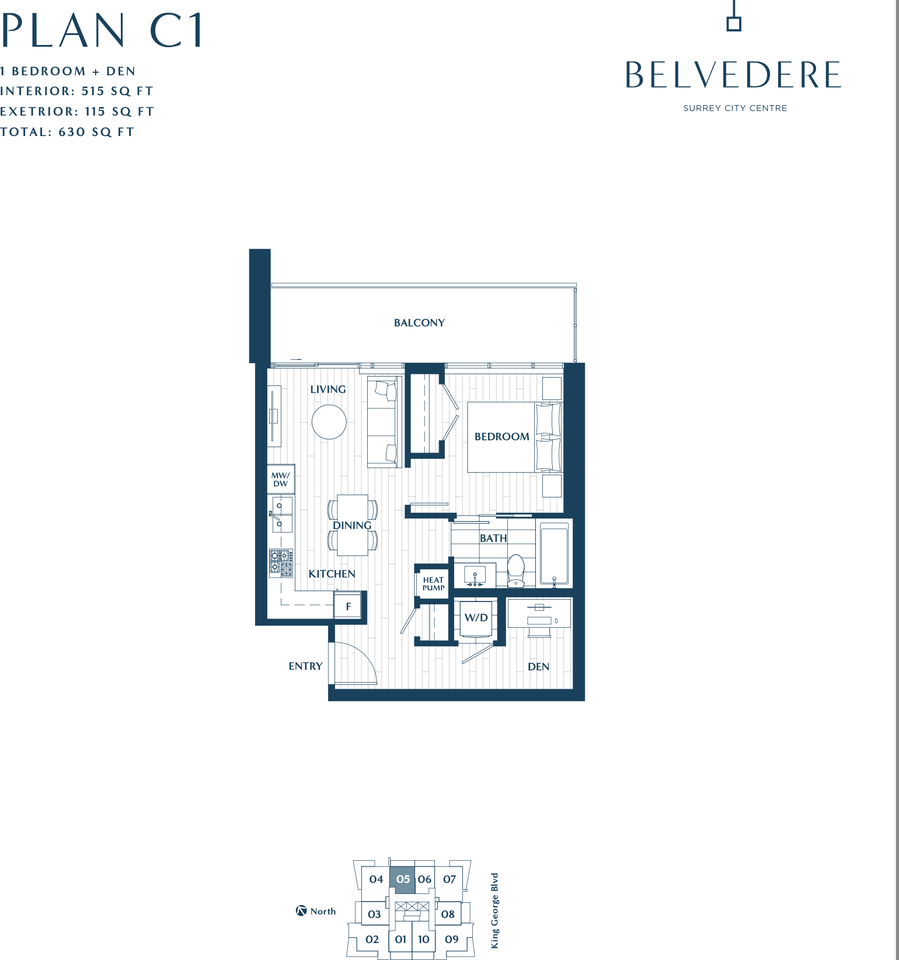 9675 King George Boulevard #2305