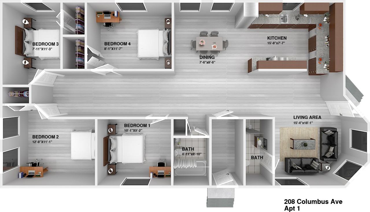 208 Columbus Ave #1 - Photo 2 of 18