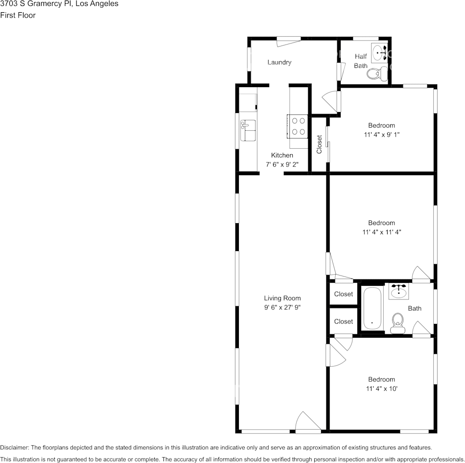 3703 S Gramercy Pl - Photo 2 of 19