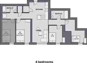 Flats on the Hill - Coliving #202-4 - Photo 1 of 1