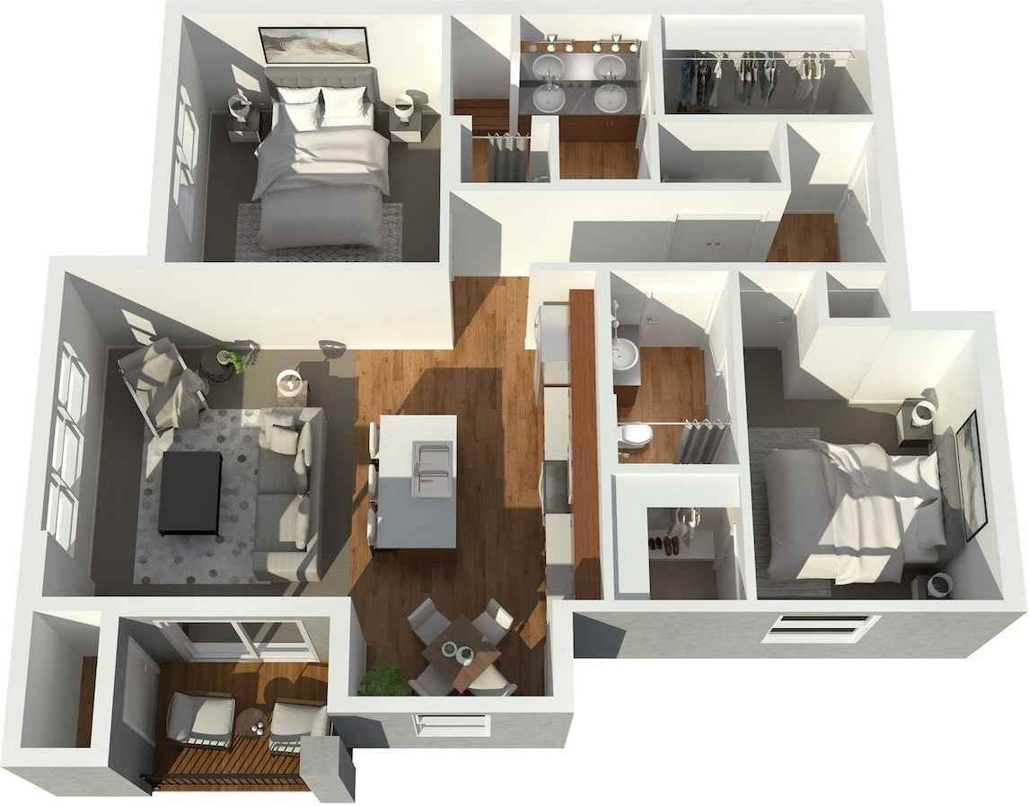 Bucking Horse Apartments - Photo 2 of 7