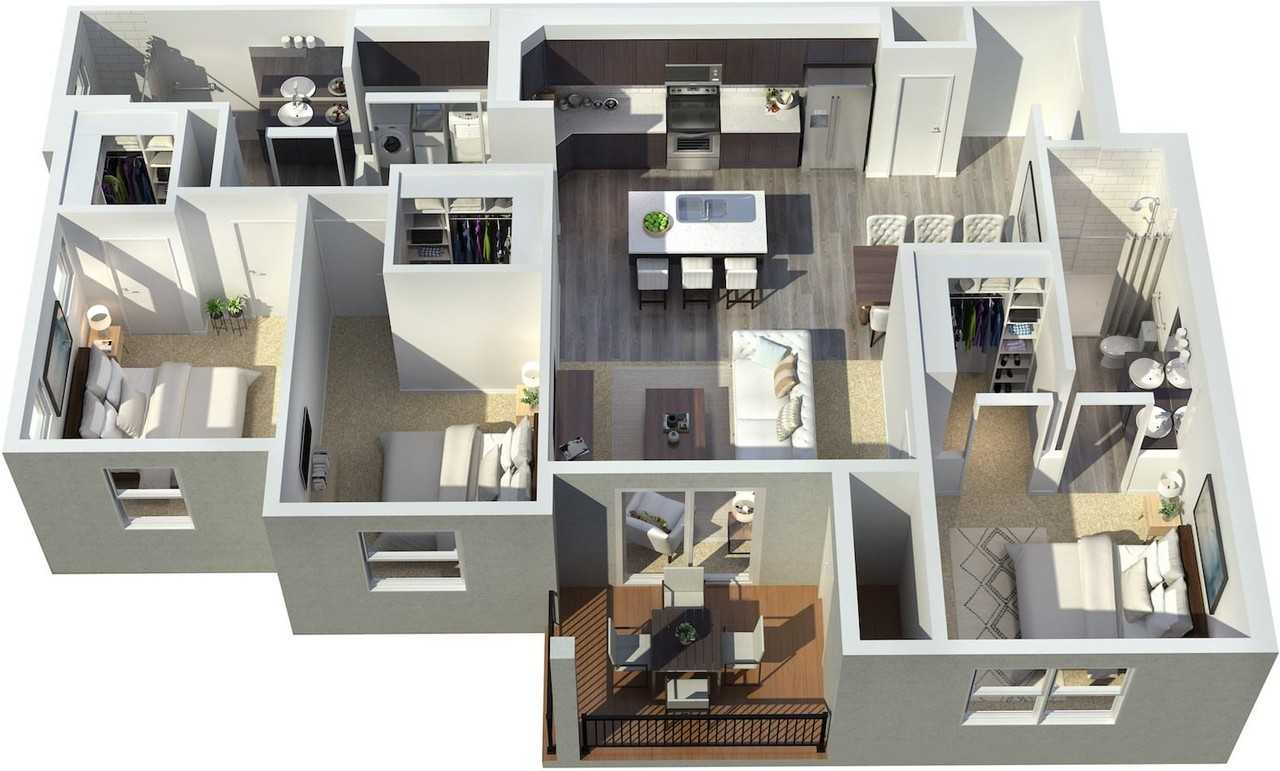 Bucking Horse Apartments - Photo 4 of 7