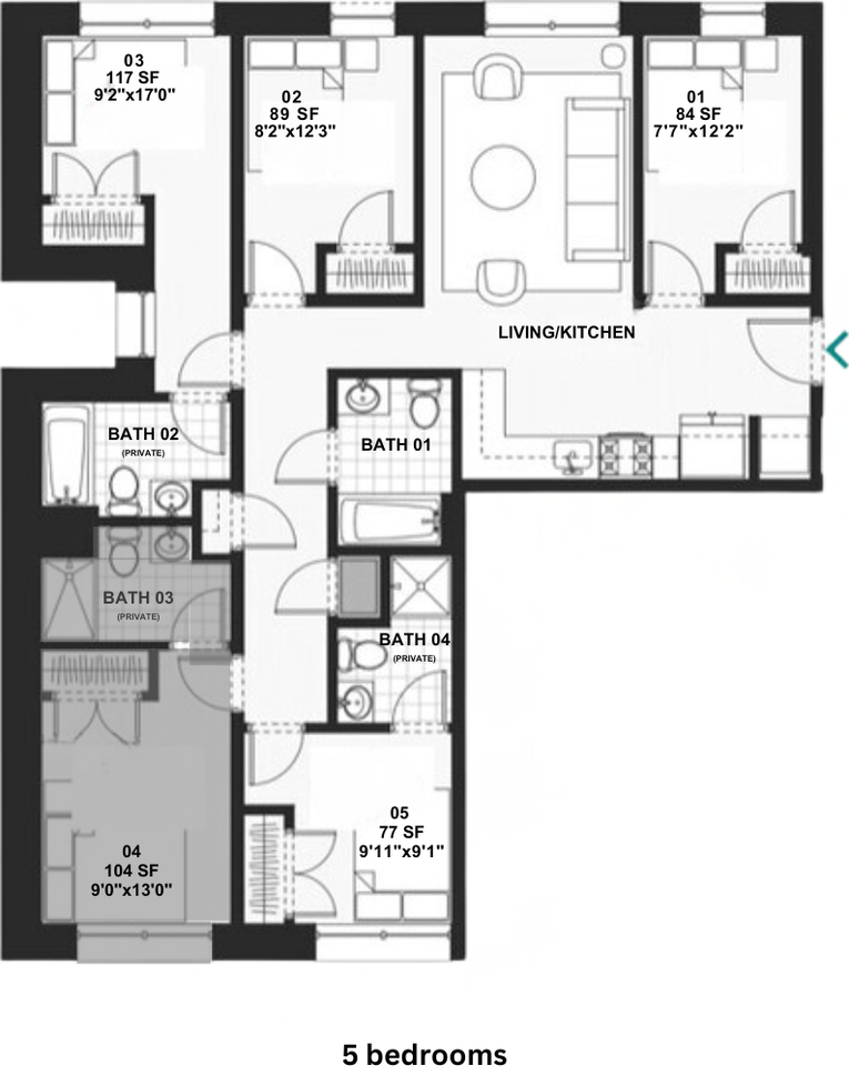 Flats on the Hill - Coliving - Photo 7 of 20