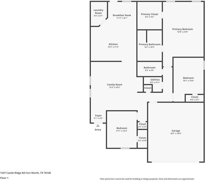 1337 Castle Ridge Rd - Photo 2 of 16