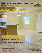 900 S Peninsula Dr #106 - Photo 1 of 1