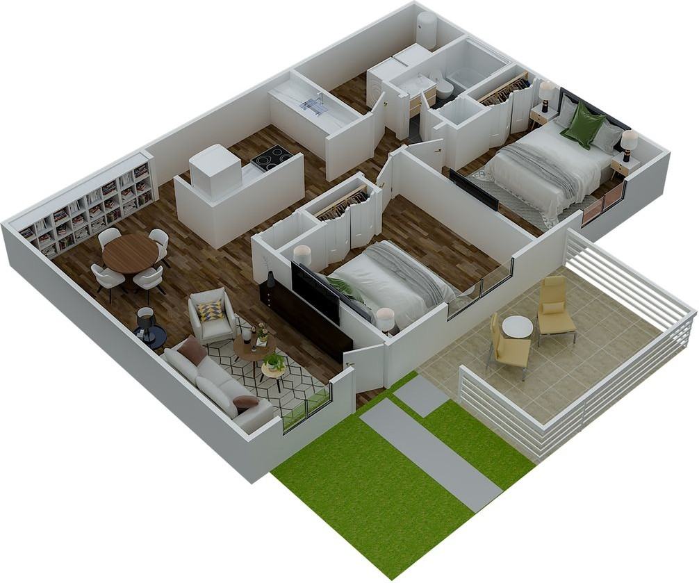 Amber Ridge Apartments ~ Boutique Cottage Style Living Meets Hassle Free Leasing - Photo 3 of 4