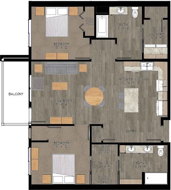 Highland Lakeview Apartments Available for Rent - Photo 3 of 5