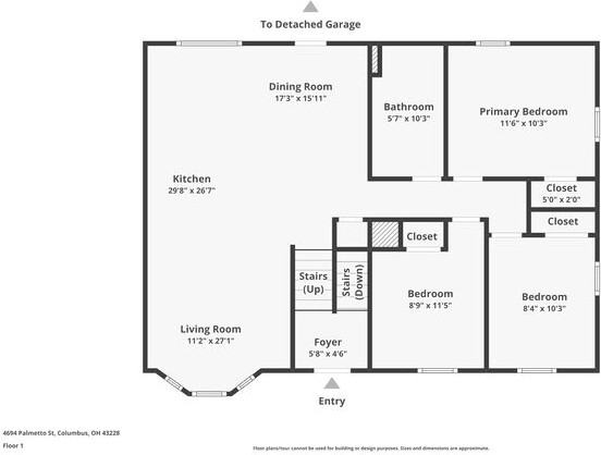 4694 Palmetto St - Photo 2 of 14