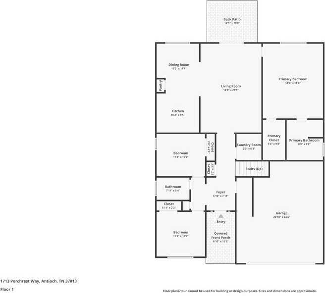 1713 Porchrest Way - Photo 2 of 17