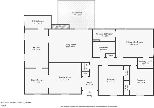 1101 Bloom Wood Ln - Photo 2 of 12