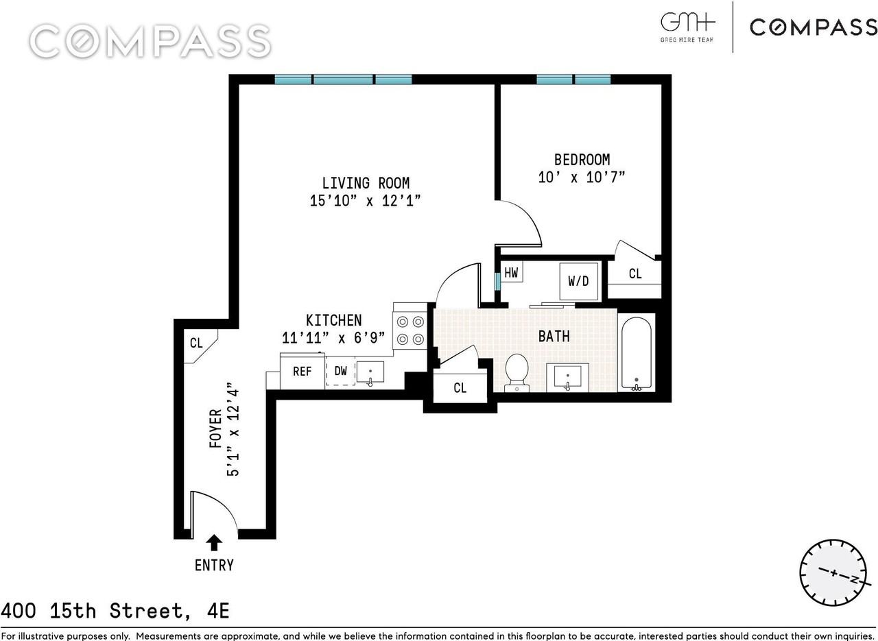 400 15th St #4E - Photo 6 of 6