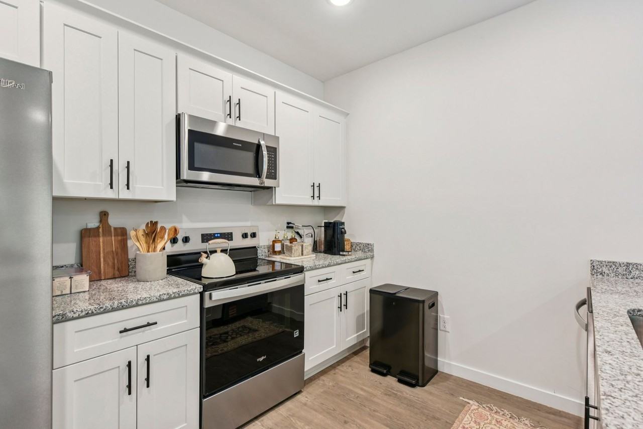 Brand-New Luxury Townhomes | Move-In Ready! Fenced In yard + Pet Friendly ! - Photo 3 of 38