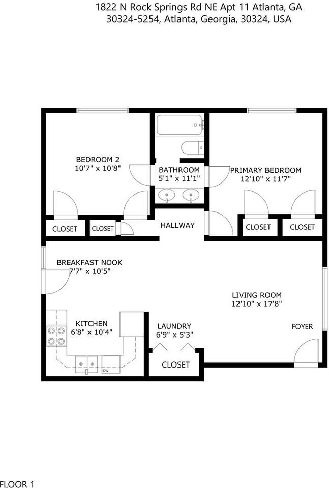 1822 N Rock Springs Rd Ne #11 - Photo 2 of 18