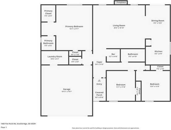 1483 Flat Rock Rd - Photo 2 of 12