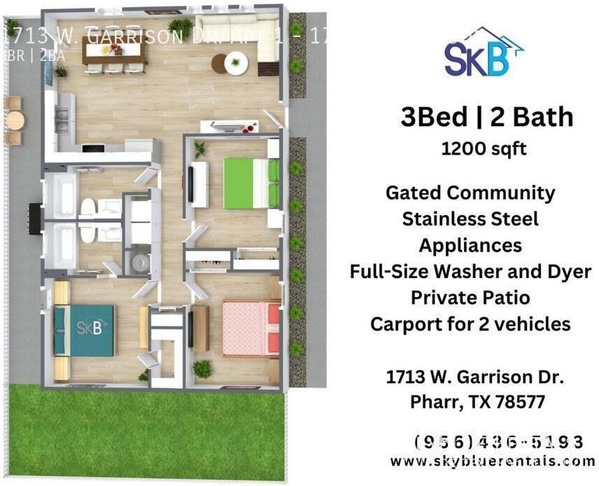 1713 W Garrison Dr Apt 1