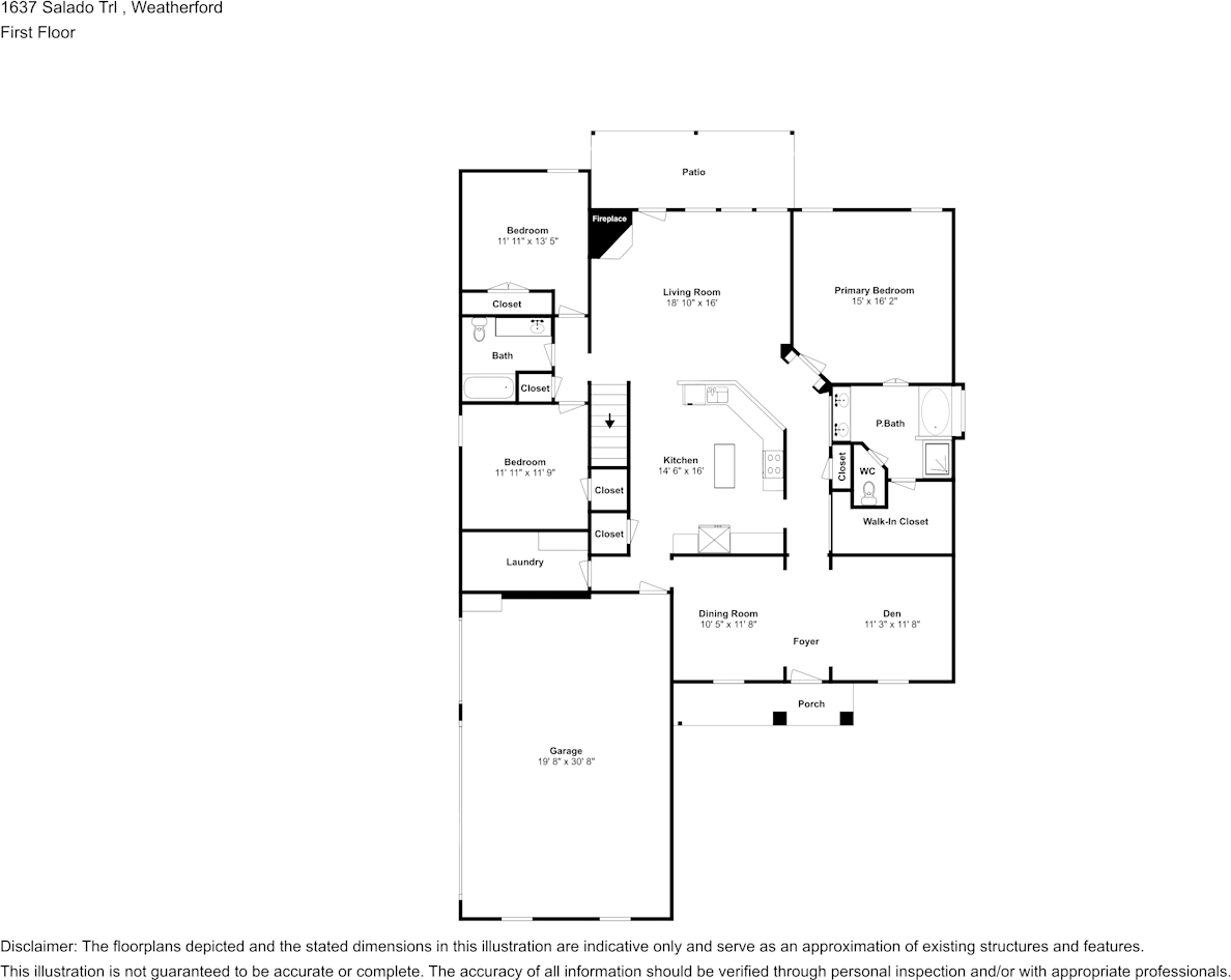 1637 Salado Trl - Photo 2 of 23