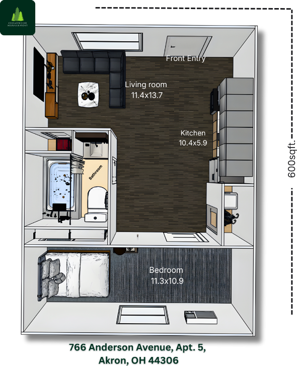 766 Anderson Ave #5 - Photo 7 of 8