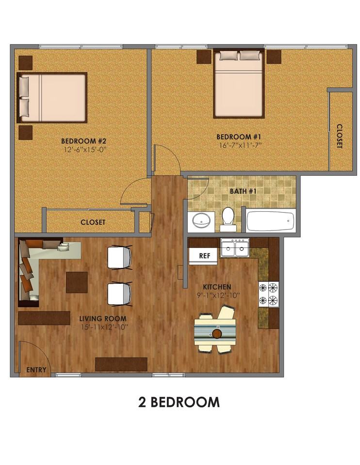 815 North Rose Avenue #J - Photo 2 of 25