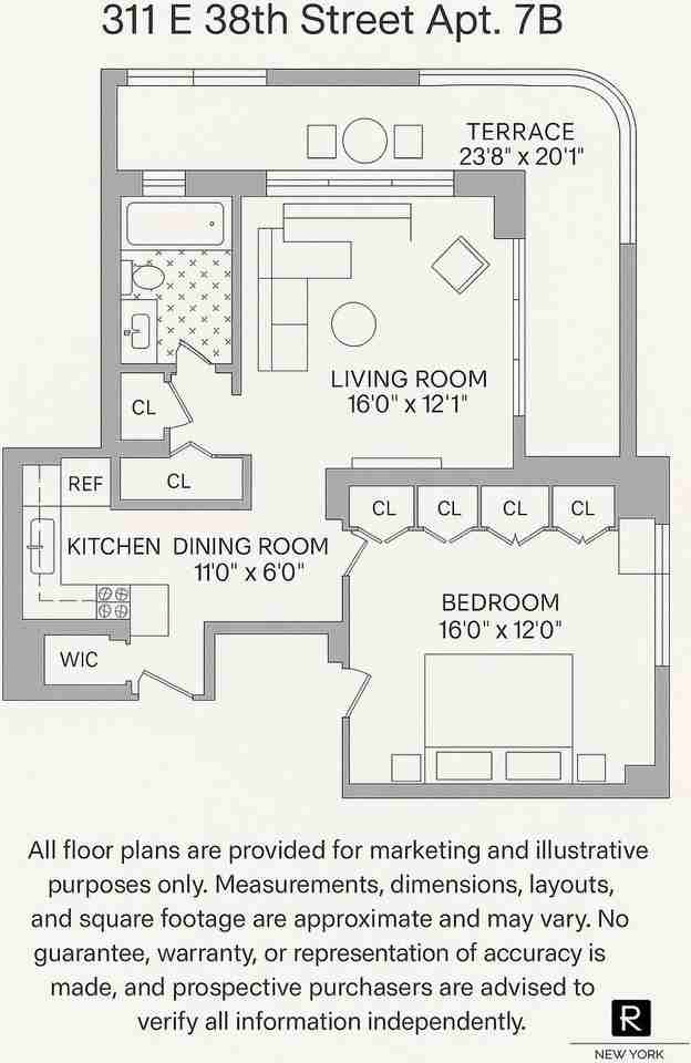 311 E 38th St Apt 7b #7B - Photo 6 of 6