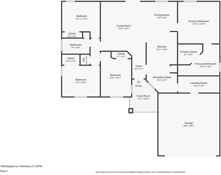 1236 Apopka Ln - Photo 2 of 21