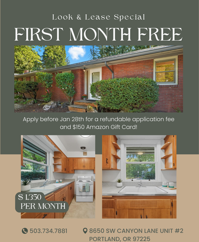 8650 Sw Canyon Ln #2