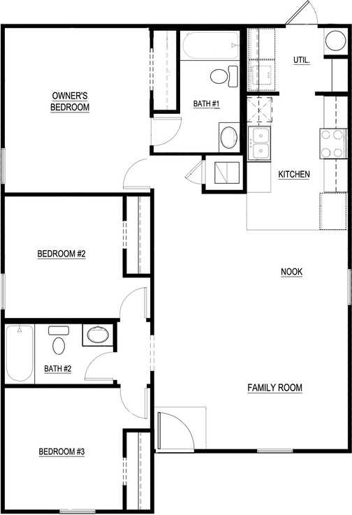 1211 N Van Buren St - Photo 3 of 4