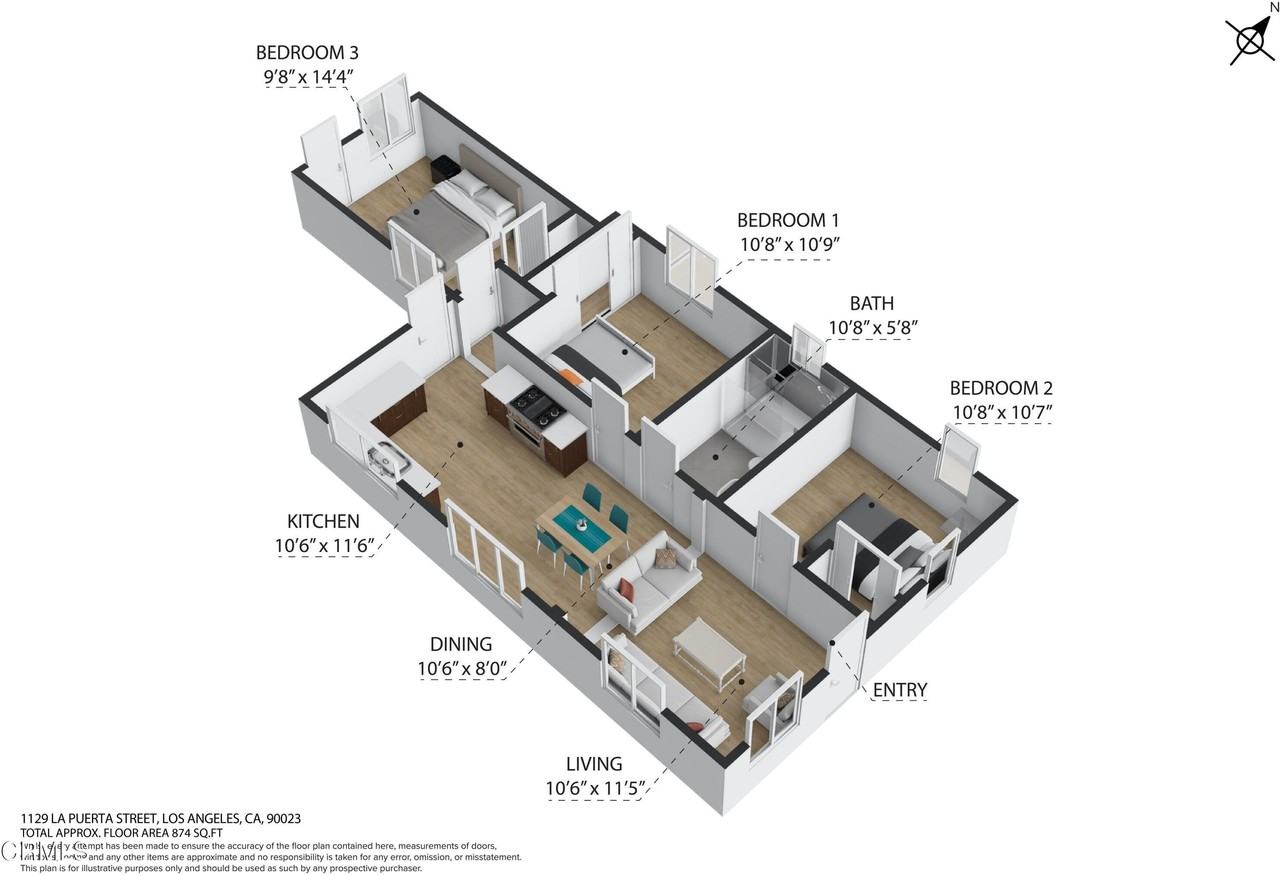 1129 La Puerta St - Photo 4 of 50