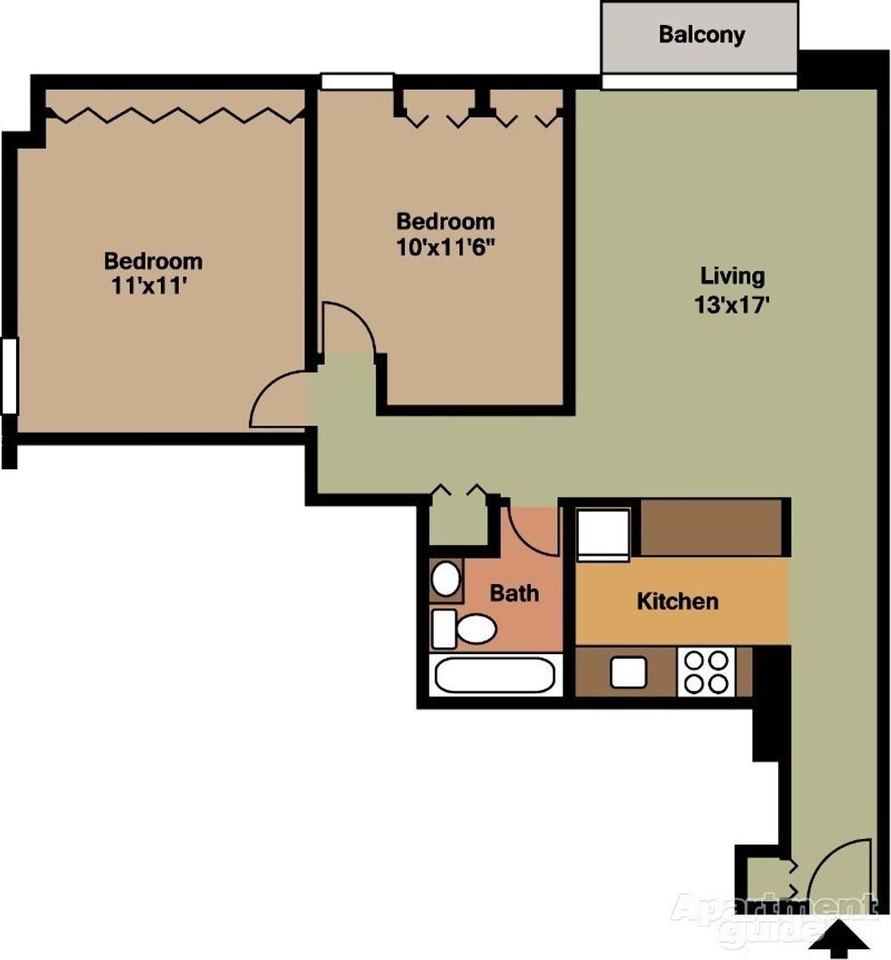 Monroe Park Towers Apartments - Photo 7 of 8