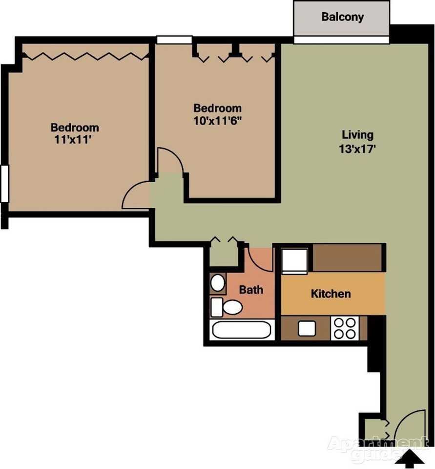 Monroe Park Towers Apartments - Photo 7 of 14