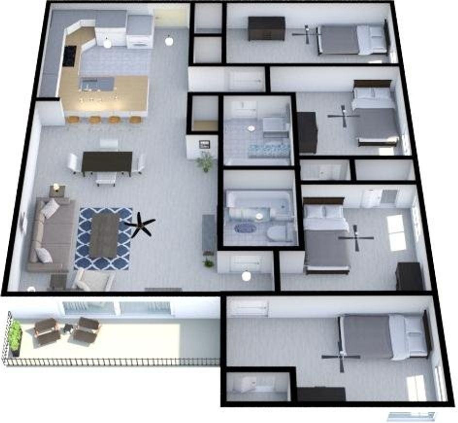 1346 Hunters Rd Apt G - Photo 3 of 17