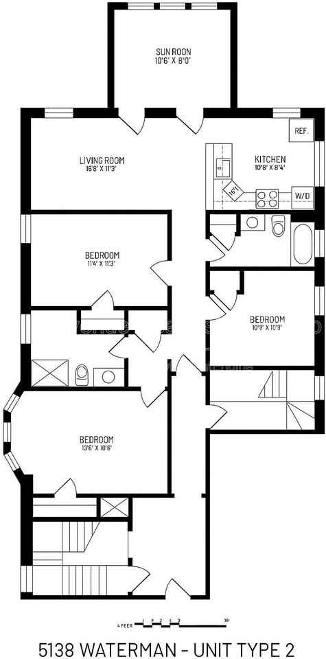 5138 Waterman Blvd #1S - Photo 2 of 18