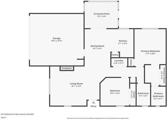 671 Windcroft Cir Nw - Photo 2 of 16