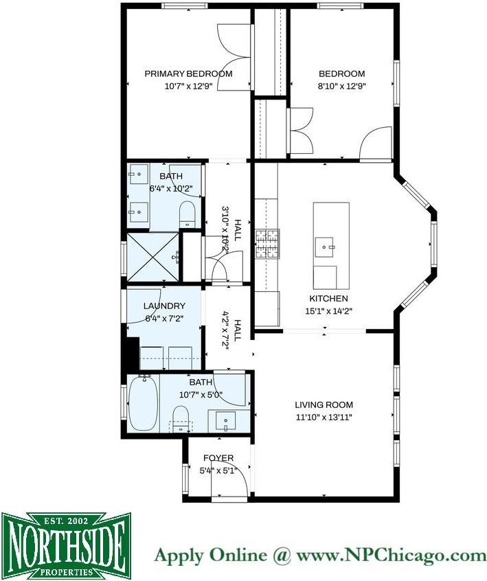 3801-3809 N. Hamilton - 1 S #1S - Photo 7 of 11