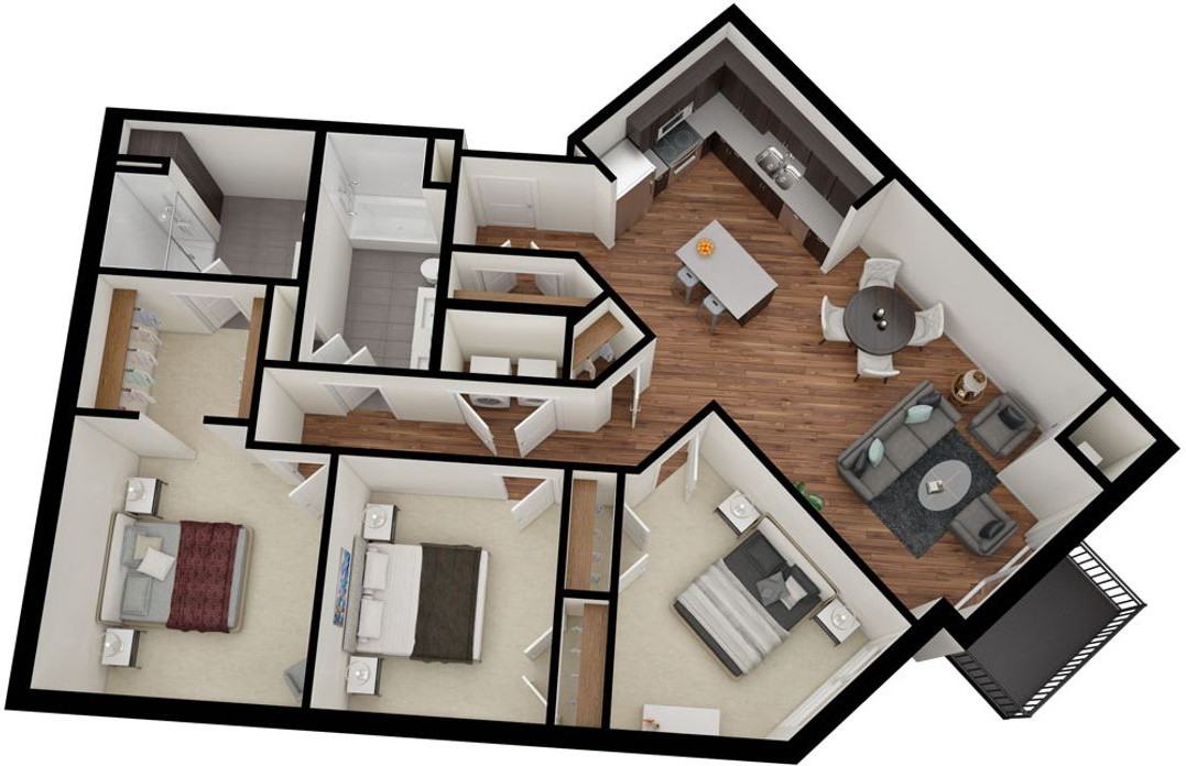 Lakeside Flats - Now Leasing! - Photo 4 of 4