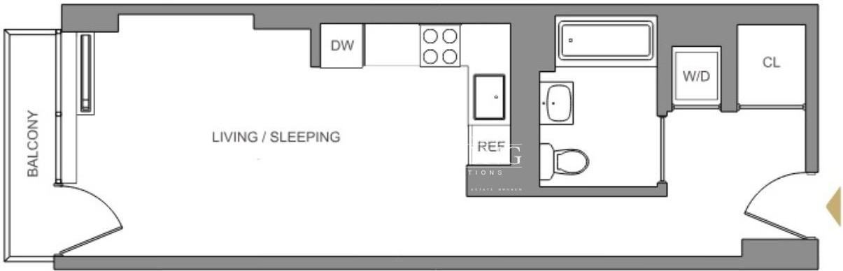 W 24th St #6J - Photo 4 of 7